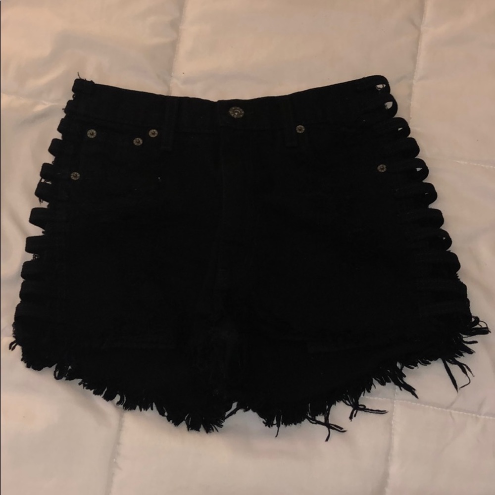 Cut-Off Cheeky Shorts